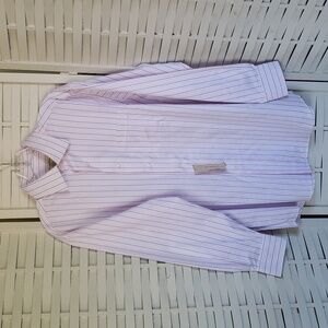 Tommy Bahama straiped pink blue nwt mens dress shirt 15.5